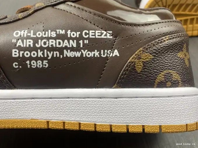 Jordan AJ1 1 x OW Off-Louis LOW Air 0530